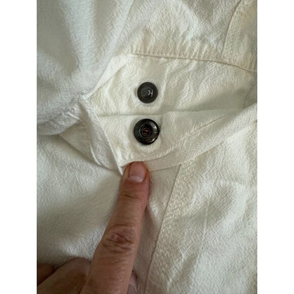 Free People Runyon Oversized Solid Harem Pants‎ Paperbag Waist Cream Size Small - Picture 7 of 15